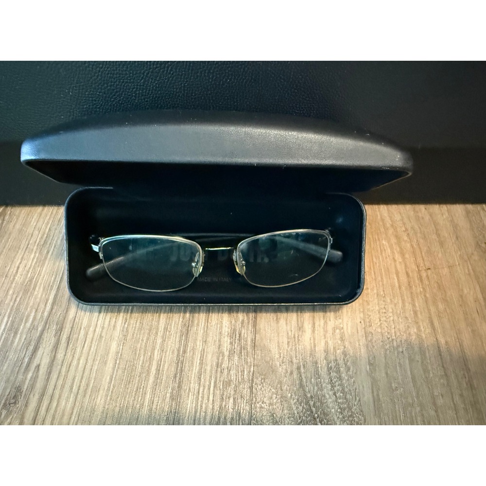Nike 4127 062 Gunmetal Gray Semi-Rimless Flexon Eyeglasses Frames 51-20-140 Case